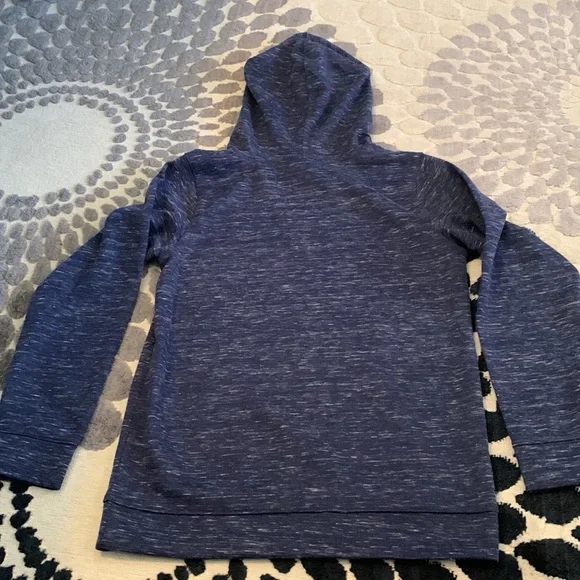 Team Apparel New England Patriots Youth Large (10/12) Sweatshirt Blue Hoodie - Picture 5 of 8